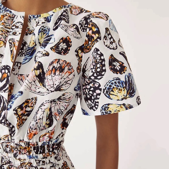 Anthropologie The Somerset Butterfly Mini Dress - Picture 7 of 8